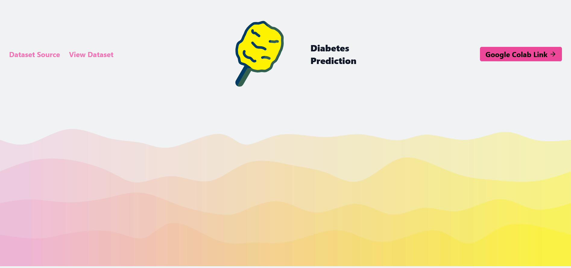 Diabetes Prediction Static Page